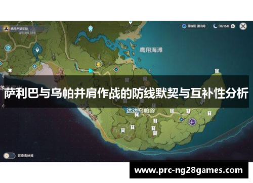 萨利巴与乌帕并肩作战的防线默契与互补性分析